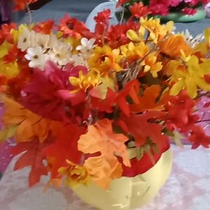 Homemade centerpieces any color.
